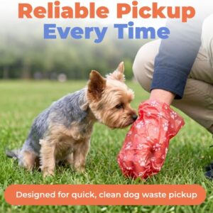 Leak Resistant Dog Poop Bags, Rip Resistant Waste Bags for All Dog Breeds