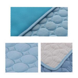 Pet Cooling Mat for Dogs and Cats, Ice Silk Summer Sleeping Pad, No Water or Gel Needed
