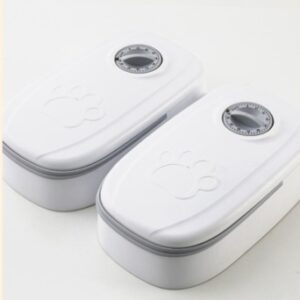 2 in 1 Gravity Pet Feeder and Water Dispenser for Cats and Dogs