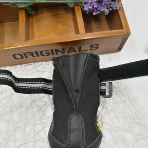 Waterproof Dog Shoes with Non Slip Sole, Adjustable Dog Boots for Snow, Rain and Hot Pavement