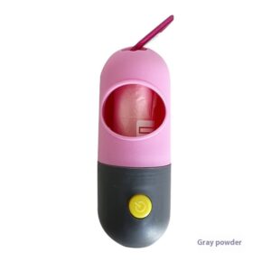 Pink Gray · No Garbage Bag