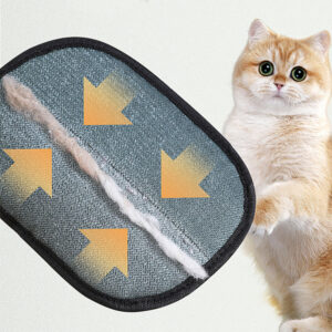 Pet Grooming Glove, Deshedding Hair Remover Mitt for Dogs, Cats and Rabbits