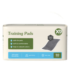 Activated Charcoal Dog Pee Pads, Leak Proof Training Mats for Puppies and Dogs