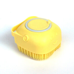 Silicone Dog Bath Brush, Massage Gloves and Shampoo Dispenser for Cats and Dogs