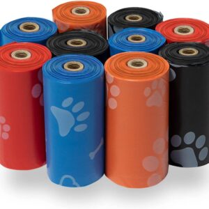 Leak Resistant Dog Poop Bags, Rip Resistant Waste Bags for All Dog Breeds