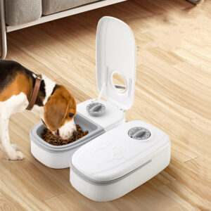 2 in 1 Gravity Pet Feeder and Water Dispenser for Cats and Dogs