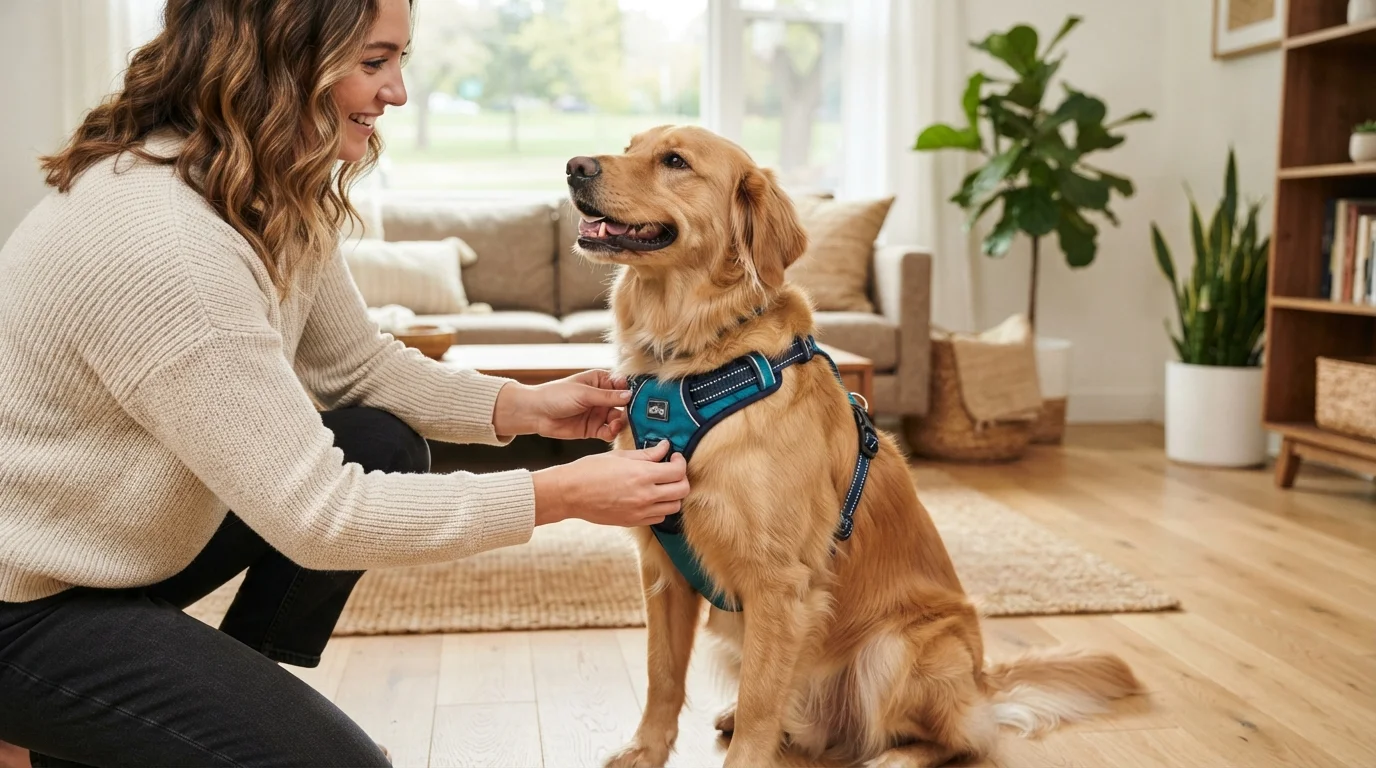 How to Put On a Dog Harness: Step-In, Overhead & Vest